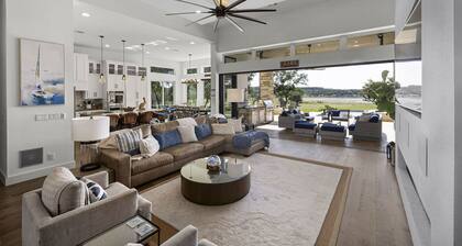 Whispering Waters - Lakefront Luxe, Pool + Hot Tub + Fire Pit + Outdoor Kitchen + 2 Master Suites