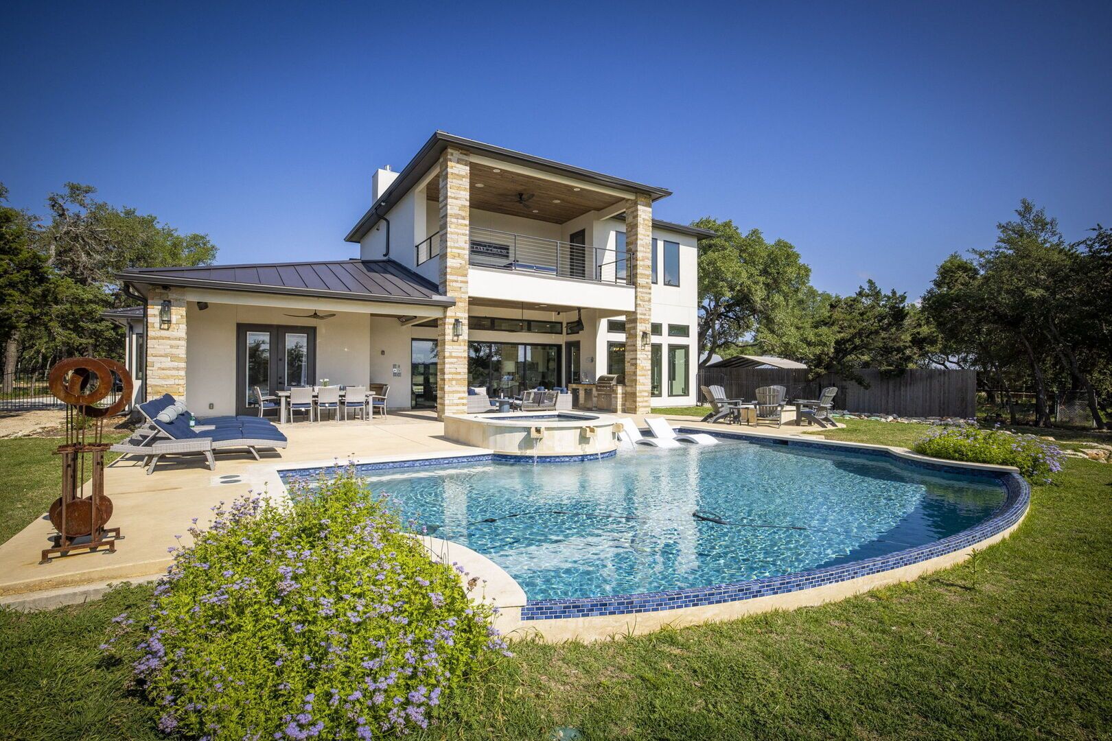 Whispering Waters - Luxury Home with pool on Canyon Lake, sleeps up to 10!