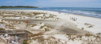 Ocean view Villas in Cherry Grove, Gated, Ground unit J1 in perfect location