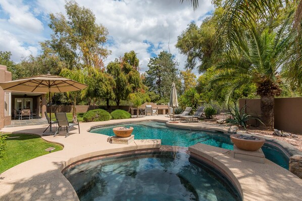 Ulkouima-allas, lämmitetty uima-allas