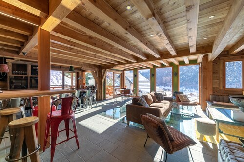 Chalet luxe 18 personnes