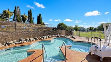 Una piscina climatizada