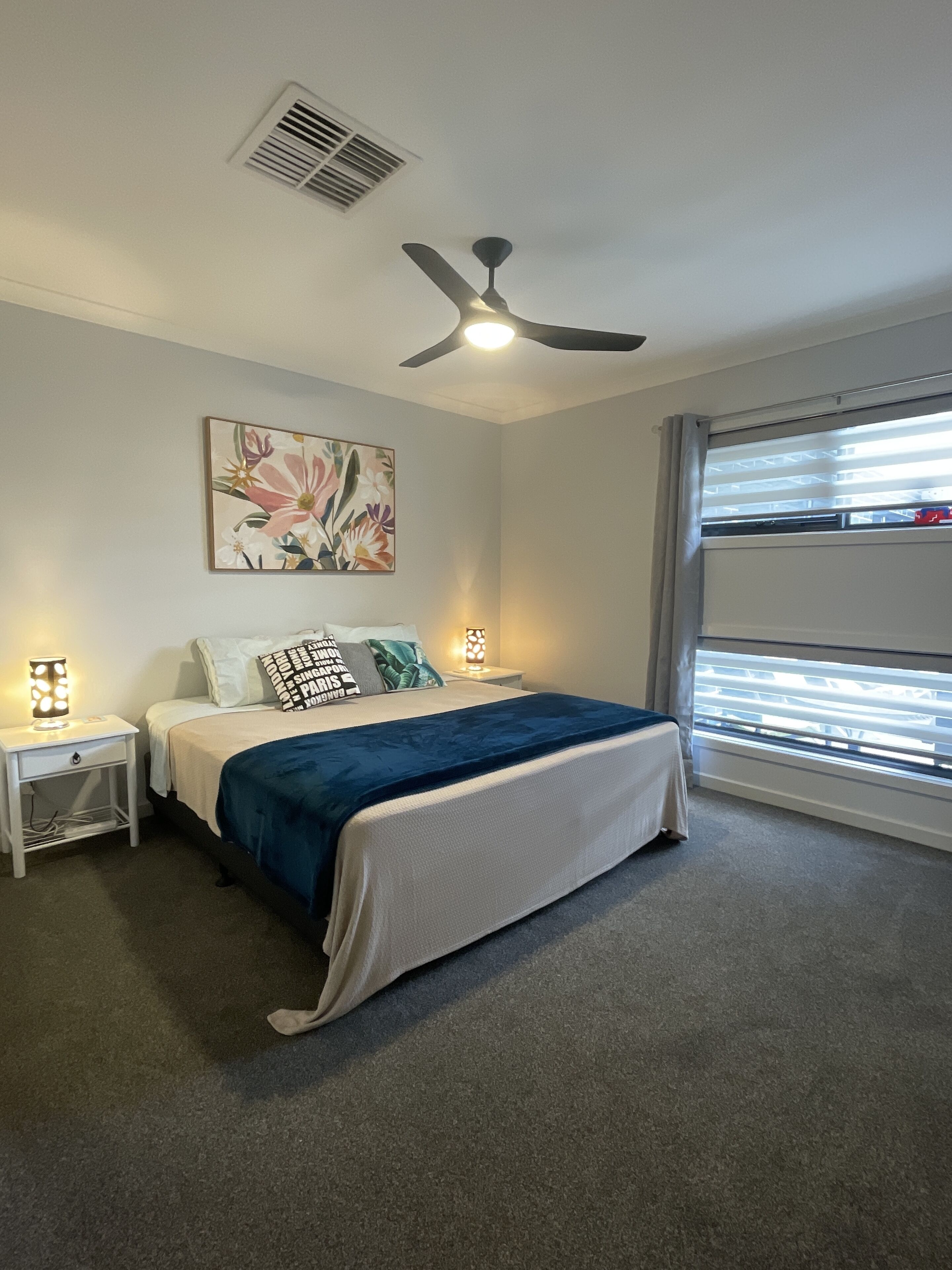 2 slaapkamers, een strijkplank/strijkijzer, gratis wifi, beddengoed