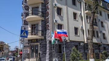 Fassade der Unterkunft