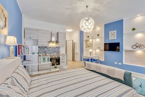 1 bedroom, iron/ironing board, free WiFi, bed sheets
