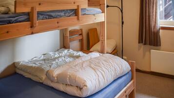 3 quartos, roupa de cama