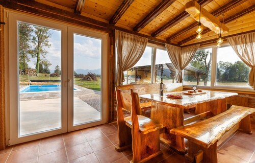 Lovely home in Smiljan with sauna