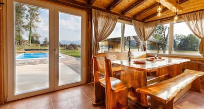 Lovely home in Smiljan with sauna