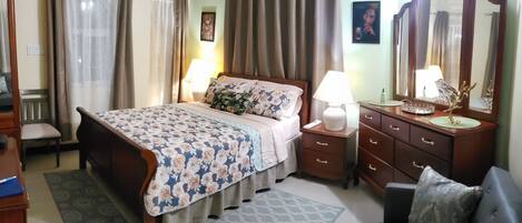 1 bedroom, iron/ironing board, free WiFi, bed sheets