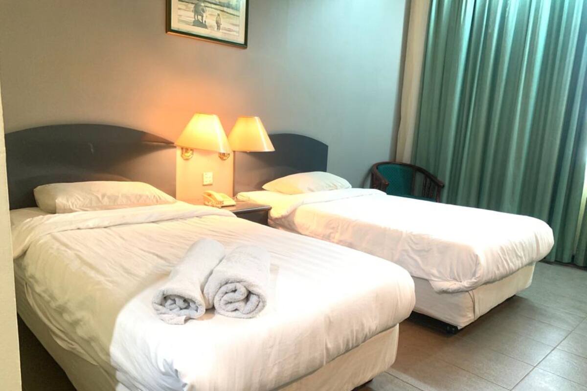 Standard Twin Room | Individually furnished, desk, laptop workspace, iron/ironing board