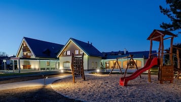 Front of property - evening/night