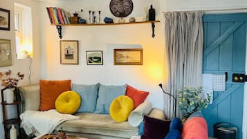 TV connectée, cheminée