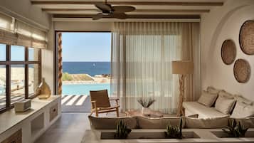 Two Bedroom Sea View Villa Private Pool | Θέα στο νερό