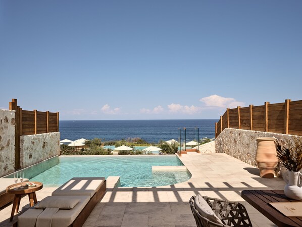 One Bedroom Sea View Villa Private Pool | Private pool