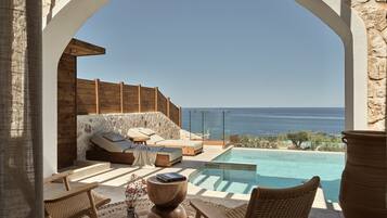 Premium One Bedroom Sea View Villa Private Pool | ์๋ณ ์ ๋ง