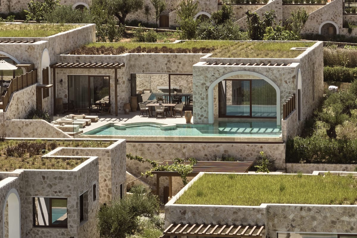 Comfort Three Bedroom Sea View Villa Private Pool | Minibar, safe på rommet, skrivebord og blendingsgardiner