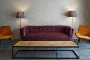 Sitteområde i lobbyen