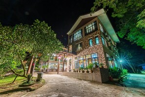 Voorkant van accommodatie