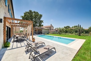 Alberca al aire libre 