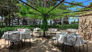 Espace banquet en plein air