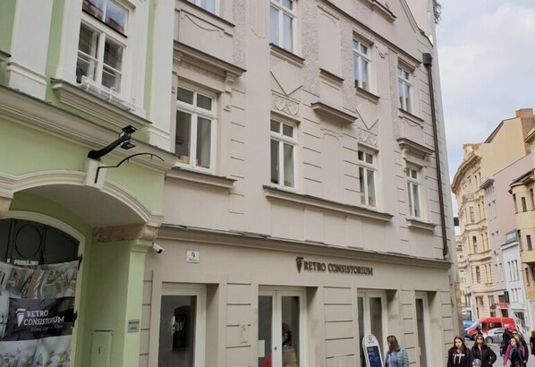 Façade de l’hébergement