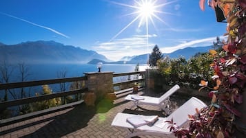 Family Apartment, Multiple Bedrooms, Mountainside (Veranda di Menaggio) | Terrace/patio
