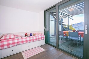 Family Apartment, Multiple Bedrooms, Mountainside (Penthouse-LakeView-AC-PrivateGarden) | Outdoor dining - Penthouse-LakeView-AC-PrivateGarden (Menaggio)