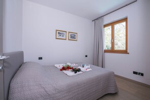 3 slaapkamers, een strijkplank/strijkijzer, gratis wifi, beddengoed