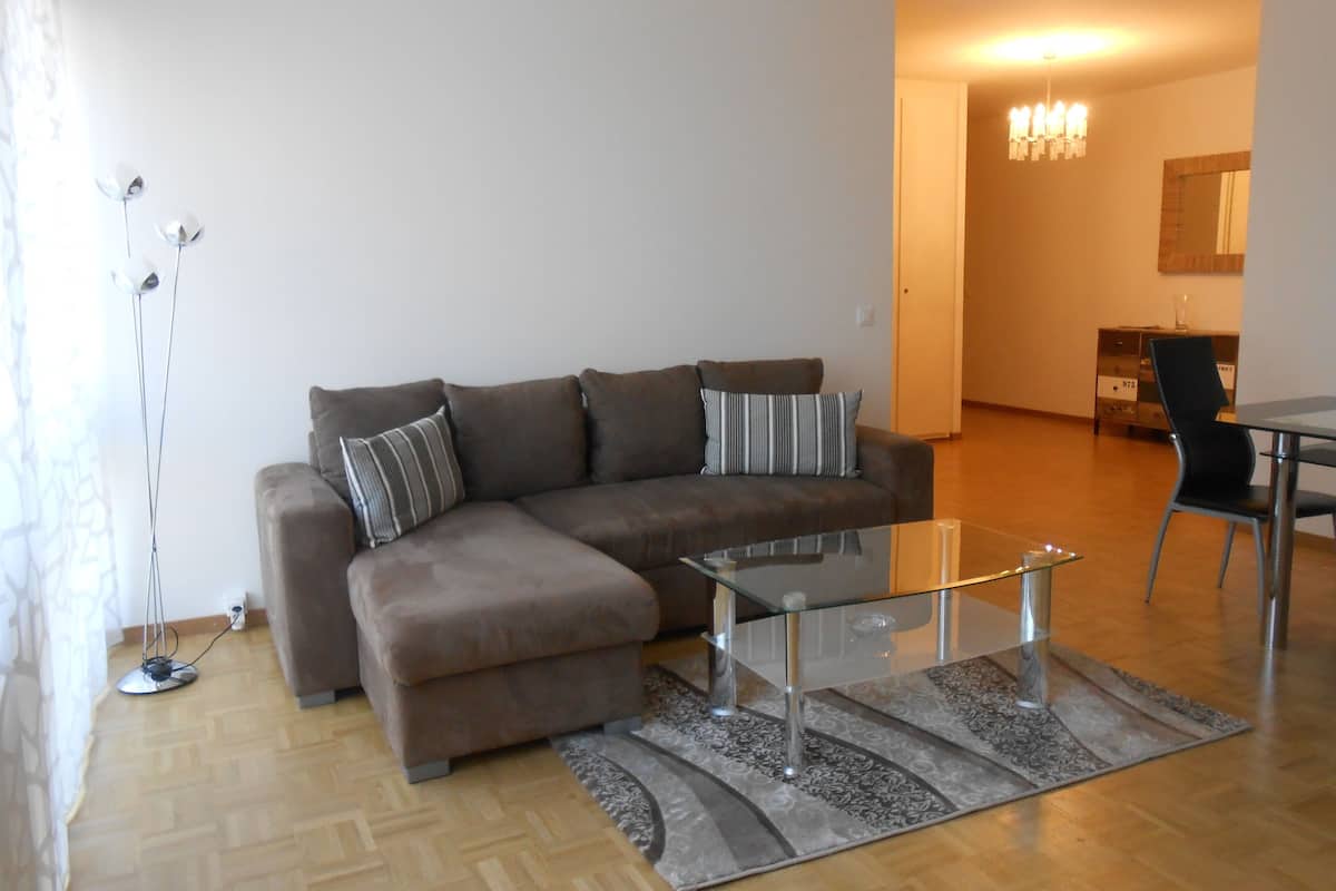 Apartemen Deluks | Area keluarga | TV layar datar
