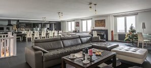 Smart TV, fireplace, DVD player, ping pong - SMASHING LUXURY 170M2 QUAI DES AUGUSTINS-MAGNIFICIENT VIEWS LA SEINE& NOTRE DAME (Paris)