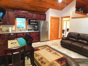 Interior - Hawk's Nest Mountaintop House retreat with trails to waterfall (Bastian)