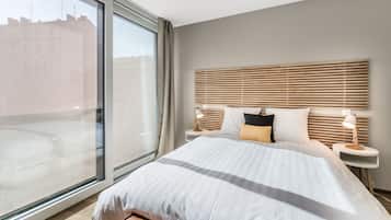 Estudio urbano, 1 cama matrimonial, para no fumadores | Insonorización