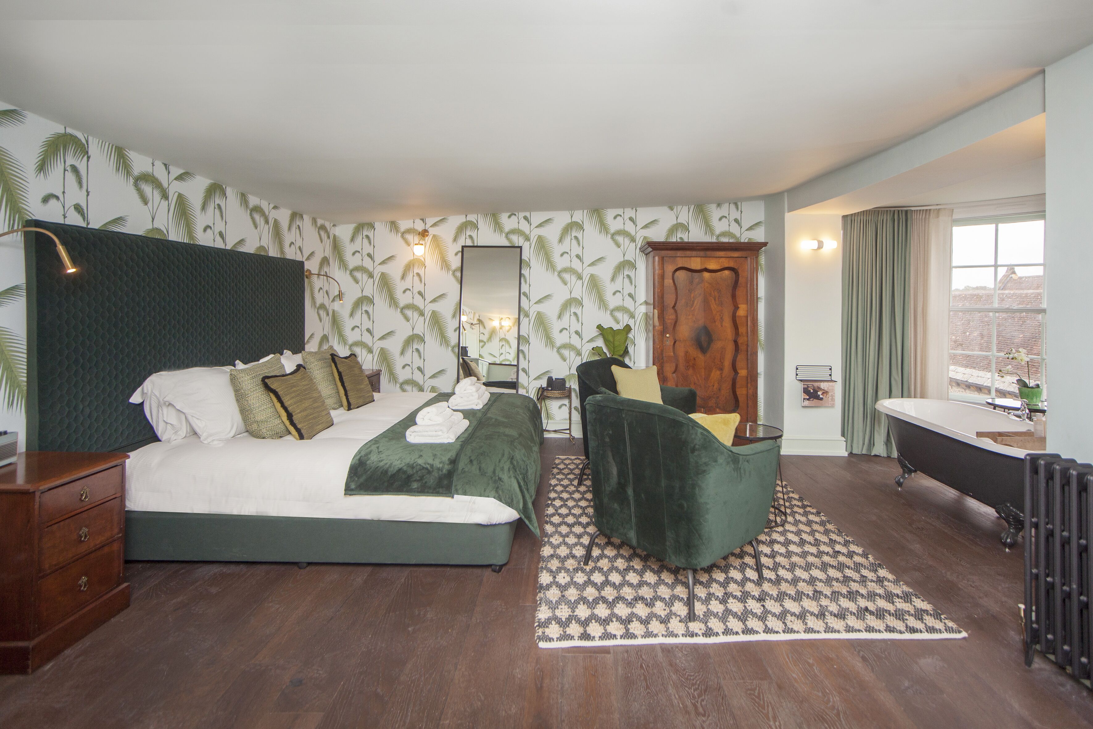 Habitación con 1 cama doble o 2 individuales