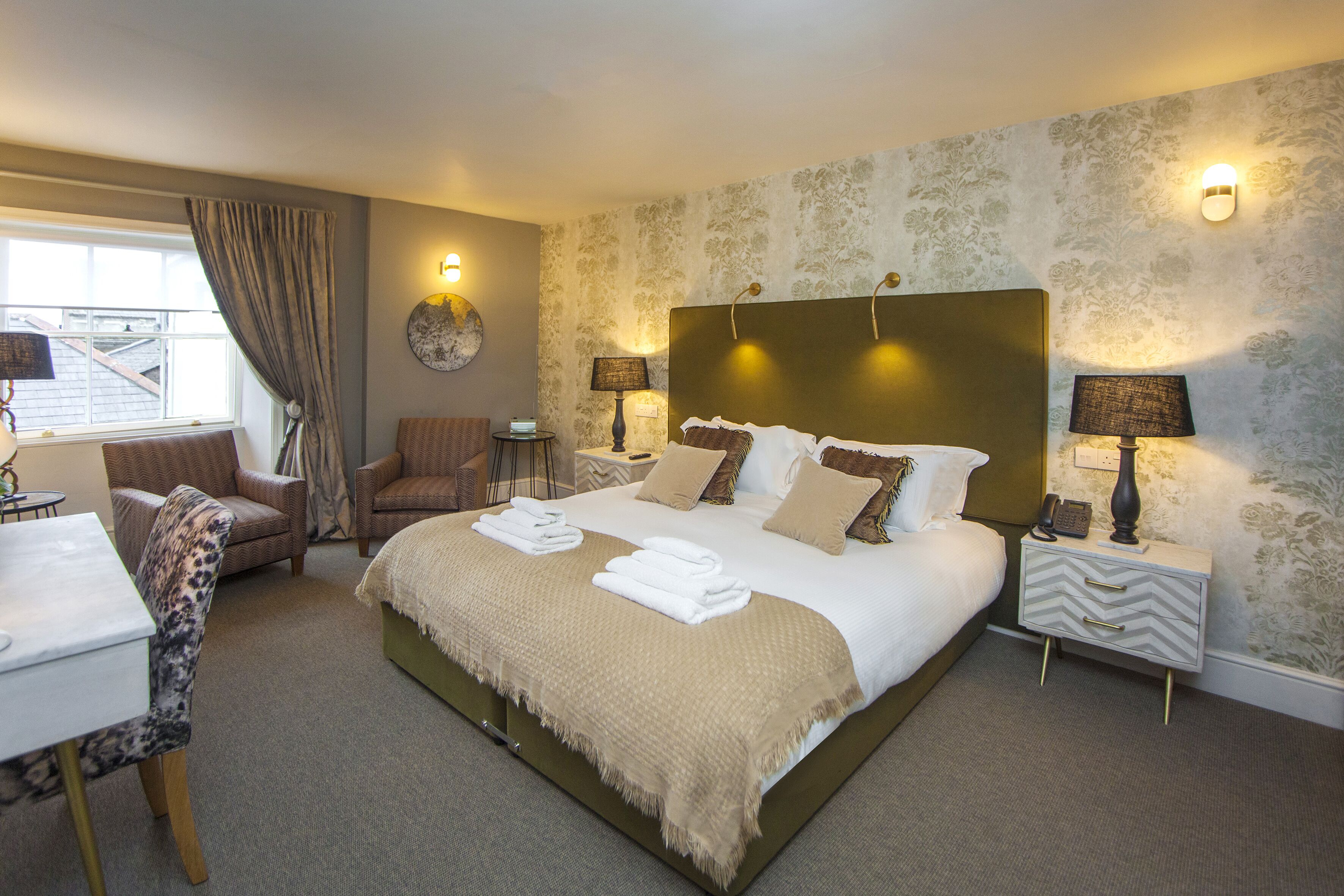 Habitación con 1 cama doble o 2 individuales