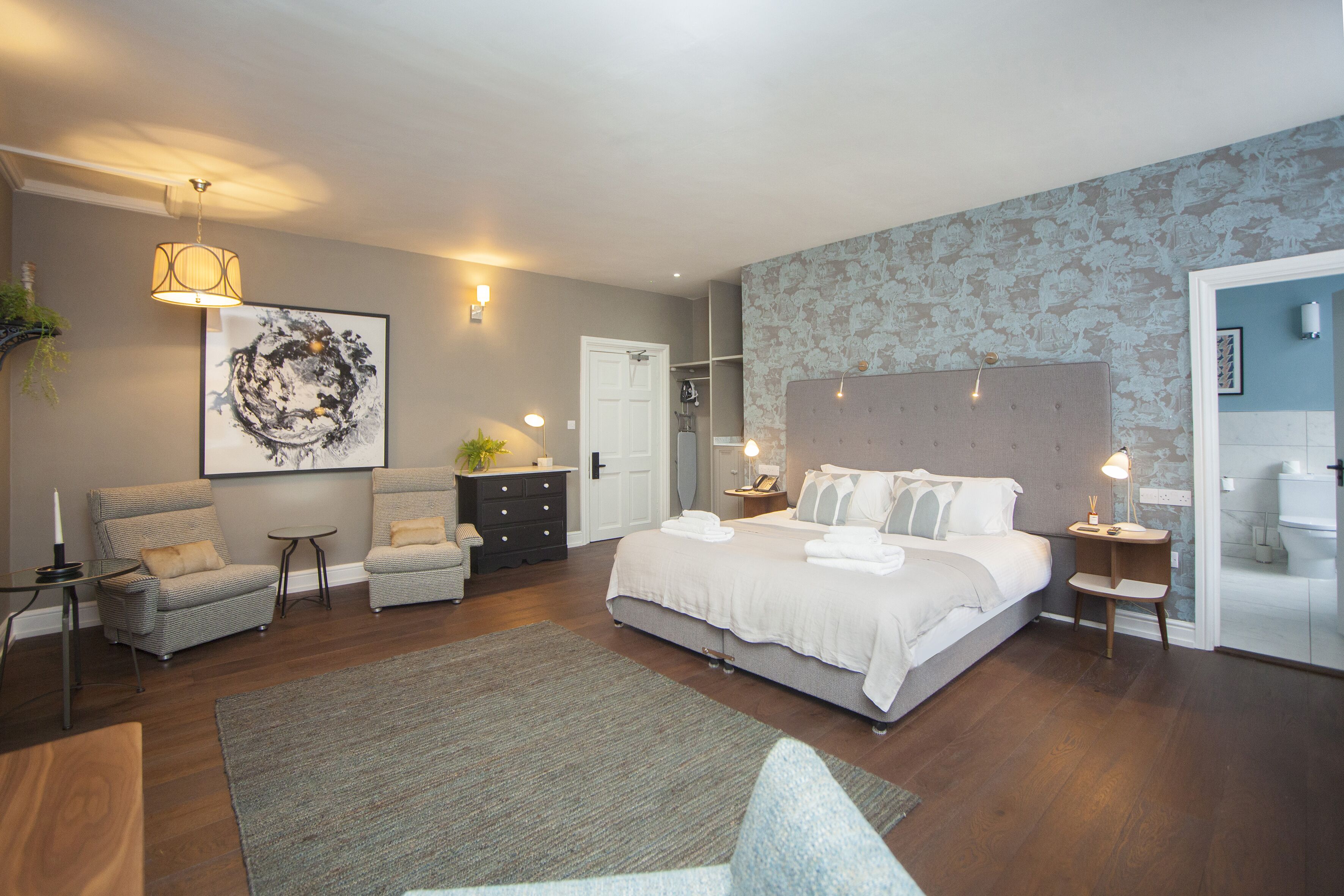 Habitación con 1 cama doble o 2 individuales