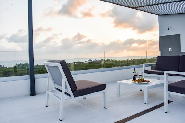 Rooftop terrace