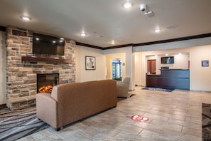 Sala de estar en el lobby