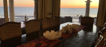 4Br/4Ba Beachfront Home in Las Conchas,  owners suite can be added as 5 bedroom