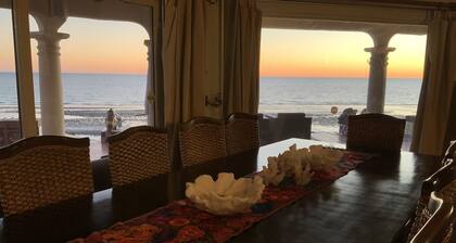 4Br/4Ba Beachfront Home in Las Conchas, owners suite can be added as 5 bedroom