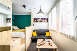 1 Schlafzimmer, Bügeleisen/Bügelbrett, kostenloses WLAN, Bettwäsche