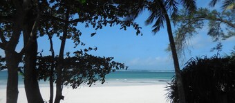 Ocean Front Beach Chalet with sandy beach, Room with seaview