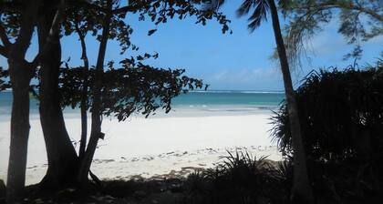 Ocean Front Beach Chalet with sandy beach, Room with seaview