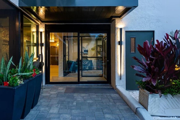 Entrada de la propiedad