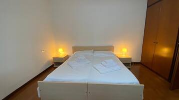 2 bedrooms, iron/ironing board, travel crib, WiFi