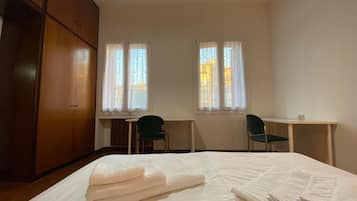 2 bedrooms, iron/ironing board, travel crib, WiFi