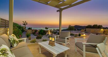 Private pool★Seaview★Walk to restaurant, market & Falasarna beach