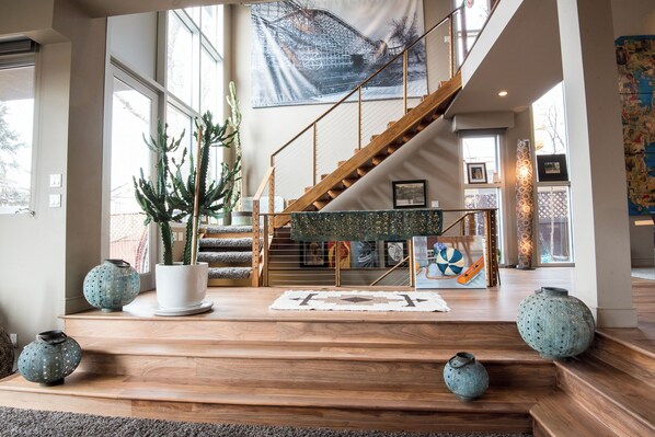 Interior - We are two artists who enjoy sharing our home to caring and curious guests! (Denver)