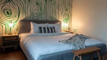 1 bedroom, iron/ironing board, travel crib, free WiFi