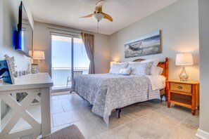 2 bedrooms, iron/ironing board, WiFi, bed sheets - Sky Above.  Sand Below.  Peace Within...☀️FREE Beach Service + Owner-Managed! (Panama City Beach)
