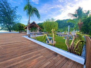 Overnattingsstedets uteområder